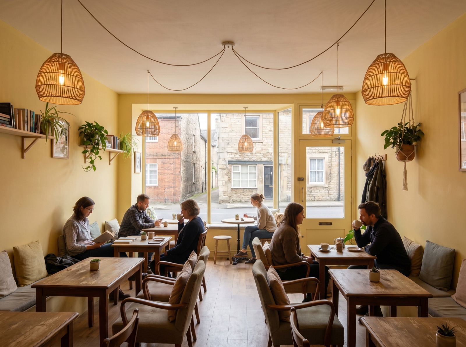 Inside Buttercrème Cafe