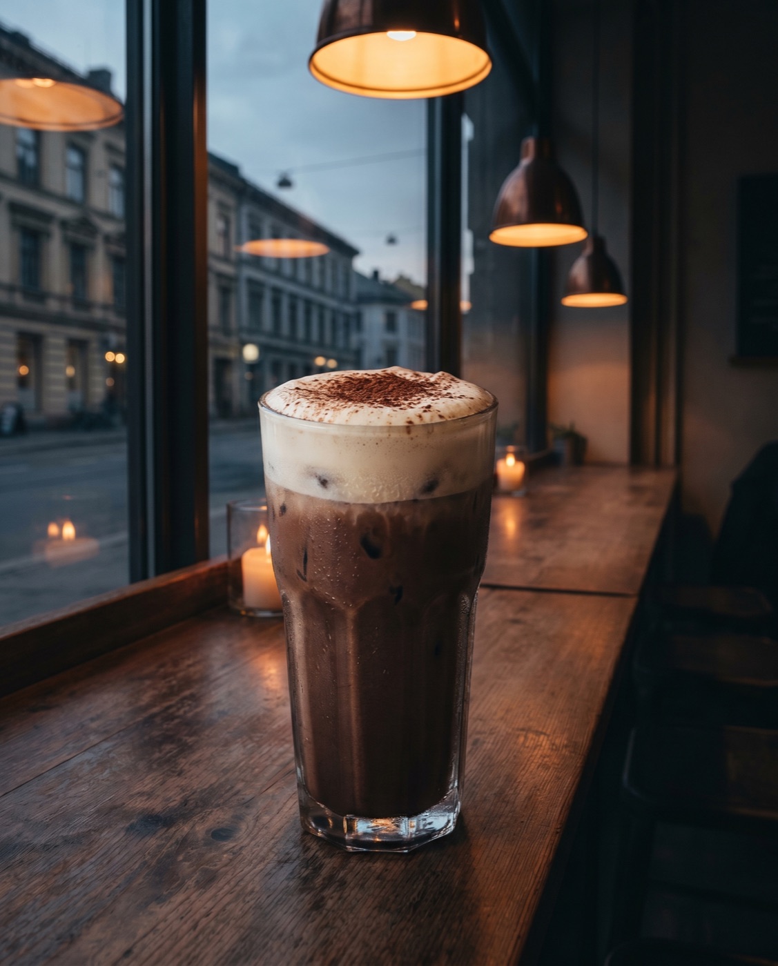 Midnight, at Buttercrème Cafe